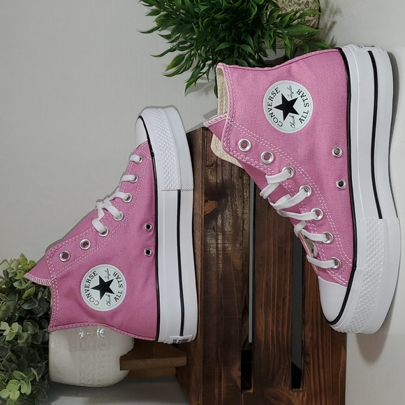 Converse CTAS LIFT HI PLATFORM WOMEN SZ  / 571631C - Picture 5 of 14
